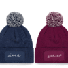 Bonnets Couple - Ame soeur deux parties (1)