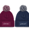 Bonnets Couple - Ame soeur deux parties (1)
