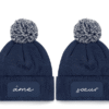 Bonnets Couple - Ame soeur deux parties (1)