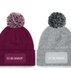 Bonnets Couple - Date Chiffre Romain