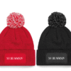 Bonnets Couple - Date Chiffre Romain