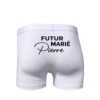 Boxer EVG - Futur Marié + Prénom