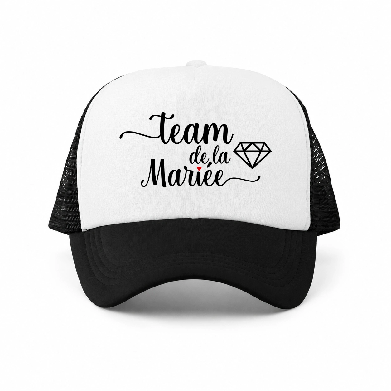 Casquettes Filet EVJF - Future Mariée Team de la Mariée Diamant