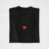 T-shirt Maman Enfants Coeur rouge