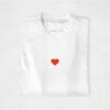 T-shirt Maman Enfants Coeur rouge