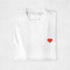 T-shirt Maman Enfants Coeur rouge