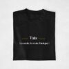 T-shirt "Tata, la seule, la vraie, l'unique" cadeau