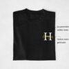 T-shirt couple - Nom de Famille + Nom ou Prénom