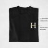 T-shirt couple - Nom de Famille + Nom ou Prénom