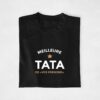 T-shirt personnalisable "Meilleure Tata de"