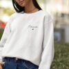 T-shirt spécial Maman "Maman + prénoms sur les manches"