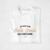 T-shirt "Je suis une belle soeur qui déchire" cadeau