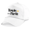 Casquette Témoin de la Mariée