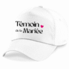 Casquette Témoin de la Mariée 3