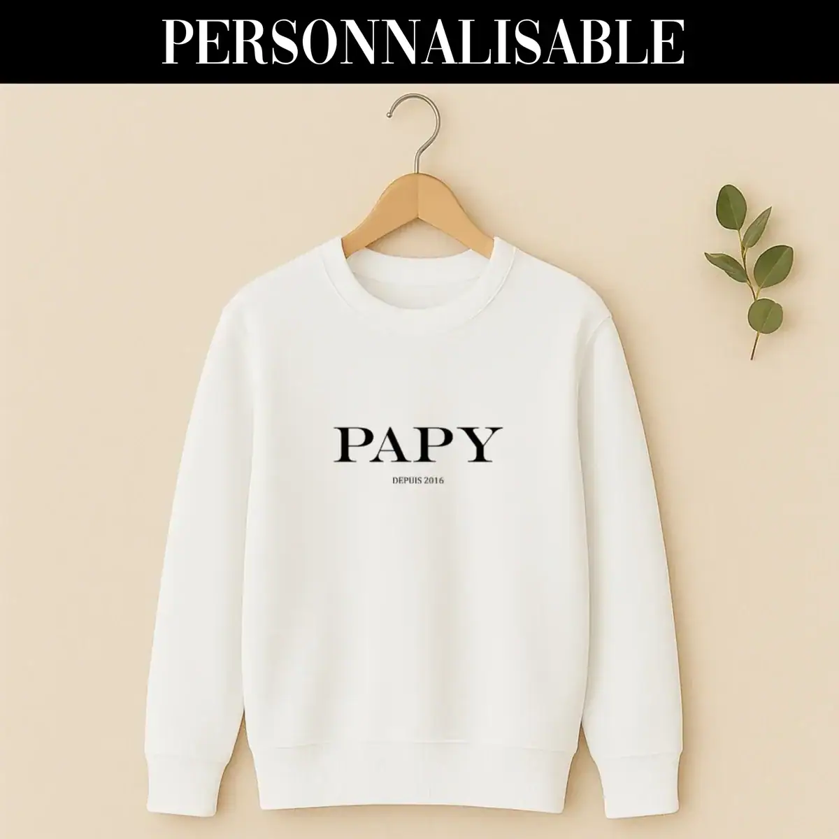 Sweat à Capuche "Papy Le Vrai L'Unique L'Original" - Cadeau Drôle Pour Grand-père
