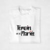 T-shirt - Témoin de la Mariée "1" - T-shirts EVJF vue 2
