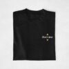 T-shirt duo - Marraine & Filleule deux coeurs (3)