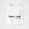 T-shirts Team Marié doré à personnaliser EVG de