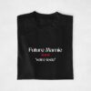 T-shirt - Future Mamie coeurs rouges " Personnalisable"
