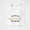 t-shirt & pull Je suis une Super marraine qui déchire (1)