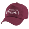 Casquette Je vais me marier