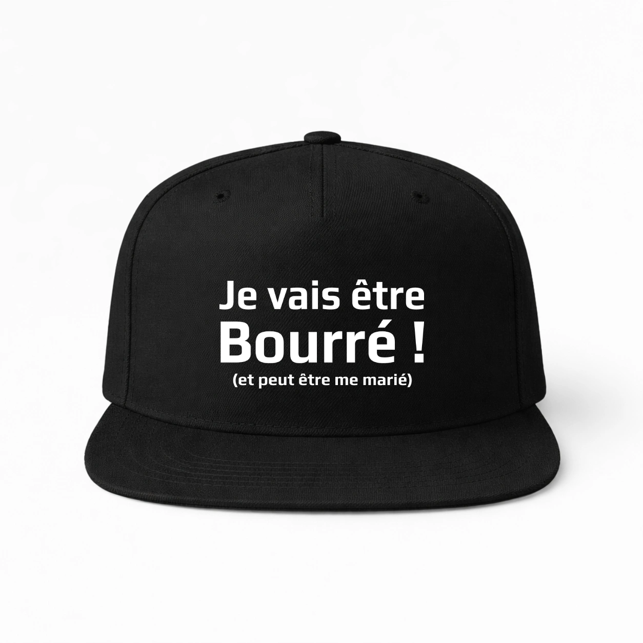Casquette Snapback EVG - On va être bourré