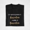 T-shirt EVJF - Ce qui se passe à
