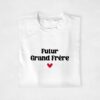 T-shirt Annonce Grossesse Personnalisable - Futur Grand Frère ❤️