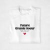 T-shirt Annonce Grossesse Personnalisable - Future Grande Soeur ❤️