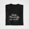 T-shirt Annonce Grossesse - Petite merveille en route