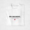 T-shirt Annonce Grossesse - Un mini nous arrive bientôt