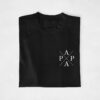 T-shirt - Papa Traits design sur le coeur (1)