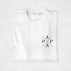 T-shirt - Papa Traits design sur le coeur (1)