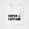 T-shirt Parent Enfants Super Capitaine Super Moussaillon