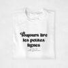 T-shirt Annonce Grossesse Famille - Toujours lire les petites lignes