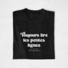 T-shirt Annonce Grossesse Famille - Toujours lire les petites lignes