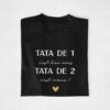 T-shirt Annonce Grossesse à personnaliser - Tata de ... c'est bien mais de ... c'est mieux