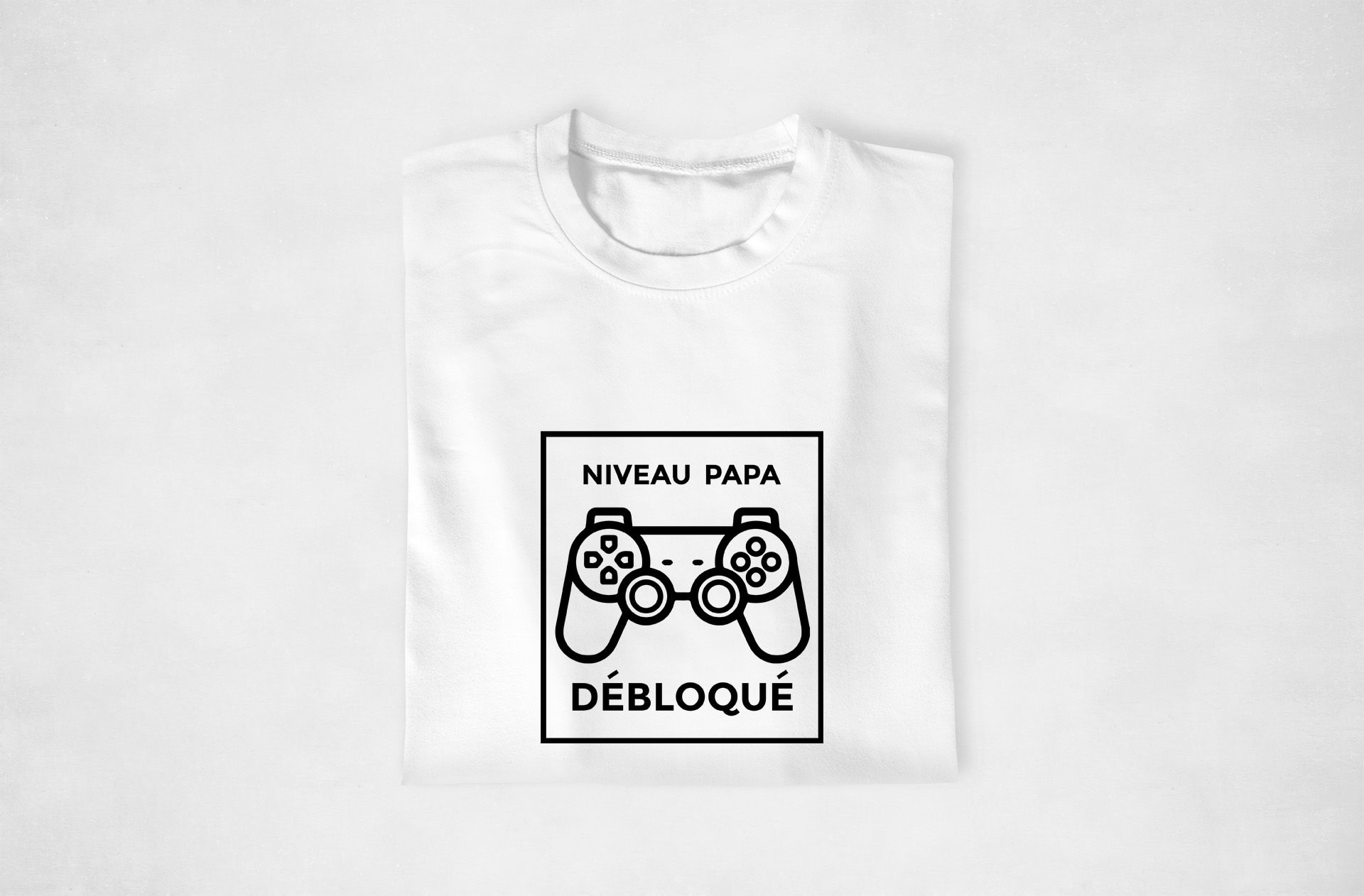 Sweat à Capuche Humour Papa - Message "Niveau Papa Débloqué, Nouvel Outil Disponible", Coupe Classique, 241 G