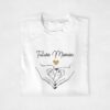 Sweat Annonce Grossesse - Futur Maman Mains Coeur