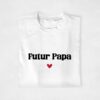 Sweat Annonce Grossesse - Futur Papa Coeur Personnalisable