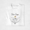 Sweat Annonce Grossesse - Futur Papa " Mains Coeur" - Sweats & Pulls Annonce Grossesse vue 2