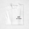 Sweat tee shirt Papa on t'aime