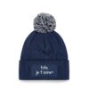 Bonnet à pompon - Tata je t'aime
