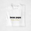 T-shirt - Beau Papa en Or (2)