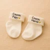 Chaussettes bébé Annonce Grossesse - Coucou Papy & Mamie