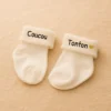 Chaussettes bébé Annonce Grossesse - Coucou Tonton