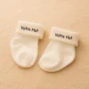 Chaussettes bébé Annonce Grossesse - Personnalisable