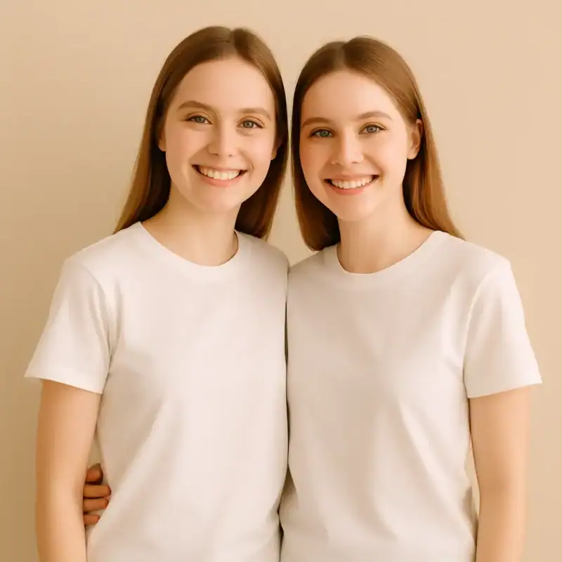 T-SHIRTS JUMEAUX JUMELLES