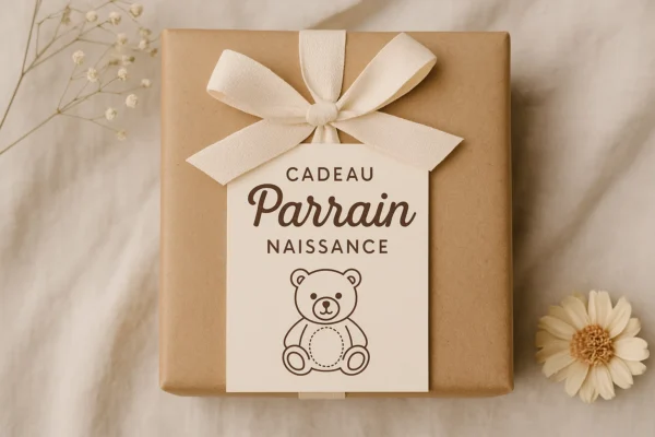 Cadeaux parrain naissance 