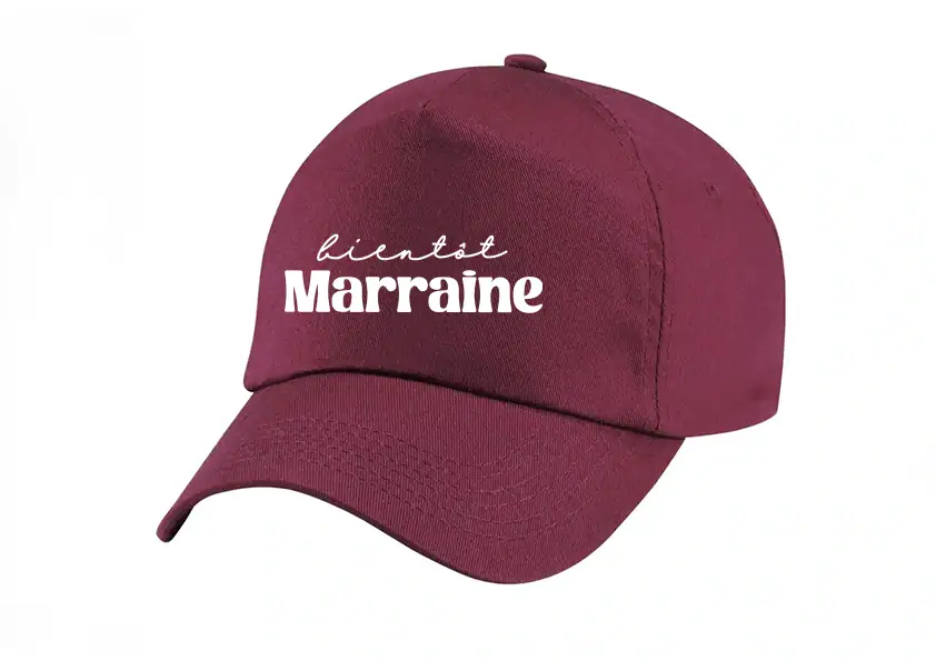 Casquette - Bientôt Marraine